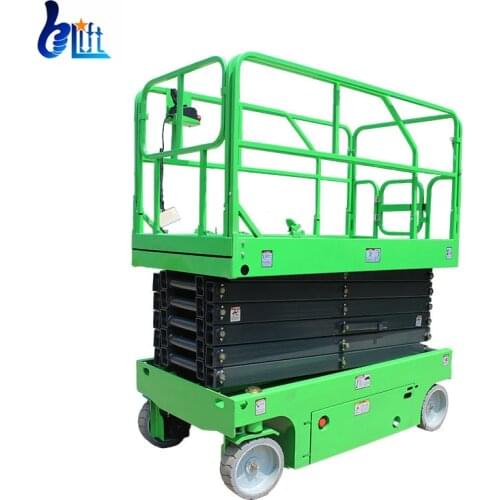 Wholesale Good Quality 10m Load 300kg Mobile Lift Hydraulic Self Driven High Machine Mobile Scissor Lift Car Lifter