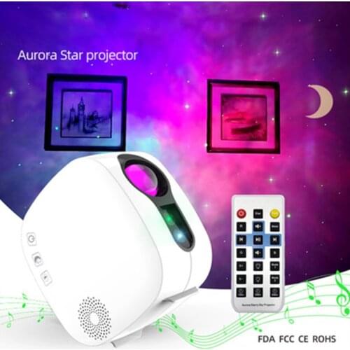 Aurora Star Projector 3D Aurora Effect Moonlight Timers Facilitate Sleep Bring Whole Hearted Relaxation