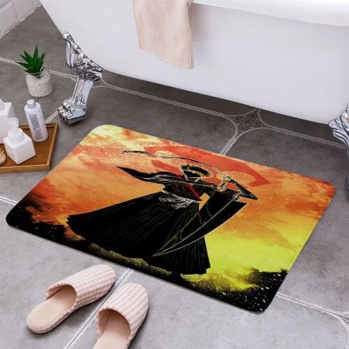 Soul of the Shinigami Cheaper Anti-slip Modern Area Rugs Living Room Balcony Bathroom Printed Carpet Doormat Hallway Bath Mat