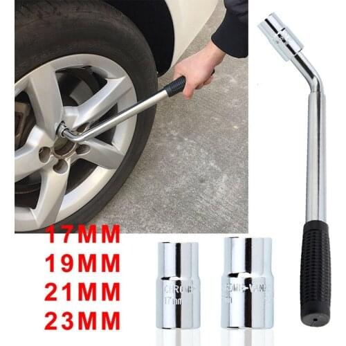 Extendable Wheel Brace Wrench Tire Tyre Telescoping Lug Wrench With Sockets Extendable Wheel Wrench Ratchet Socket Wrench Tool