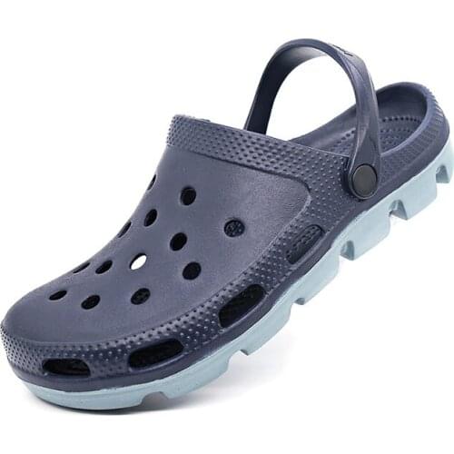 Plus Size Kitchen Work Shoes Non-slip Flat Sandals for Chef Master Comfortable Restaurant Slippers Quick Dry Chef Shoes