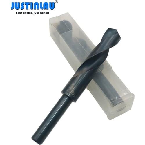 JUSTINLAU HSS 4241 High Speed Steel Twist Drill Bit Black 1/2 Straight Shank 26/27/28/29/30mm