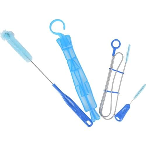 2021 Camping Picnic Water Bladder Bag Cleaning Tube Outdoor Multi Tool 4 in 1 Water Hydration Bladder Tube Cleaning Kits Brushes