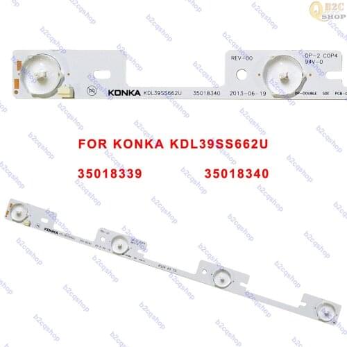 327mm LED Lamp strip TV backlight bar 35018339 for Konka KDL40SS662U KDL39SS662U