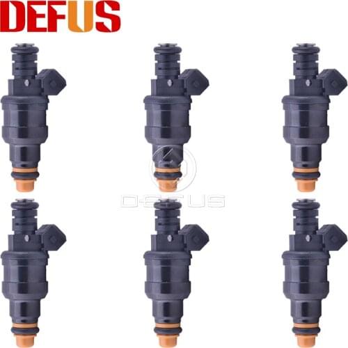 6x Fuel Injector For OPEL PEUGEOT VOLVO 760 780 Fuel Injector 1.8-2.9L Fuel Injector Flow Matched Injection Nozzle Engine Valve