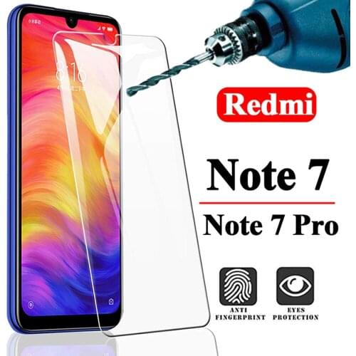 Tempered glass for xiaomi redmi note 7 pro 7A protective film phone screen protector for xiaomi redmi 7 on the glass smartphone