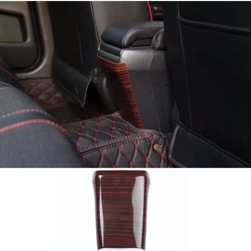 For Honda Civic 2016 1PC ABS Car Central Armrest Box Rear Panel Anti Kick Cover Trims Car Styling