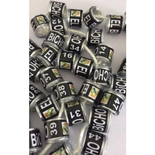 1000pc pigeon leg rings bands 2020 2021 with custom information flag year name number on rings