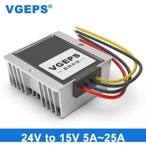 24V to 15V step-down power converter 24V to 15V car DC step-down module DC-DC transformer