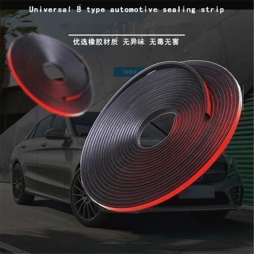 5M Car Door Rubber Seal Strips for Hyundai Solaris SantaFe Veracruz Mistra ix35 iX45 iX25 i20 i30