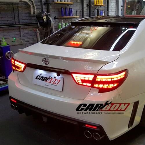 Car Styling for Toyota Reiz Taillight assembly 2013-2019 Mark X LED Tail Light Rear Lamp with dynamic turn signal