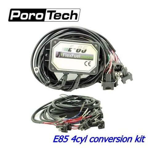 Free shipping E85 conversion kit 4cyl with Cold Start Asst. biofuel e85, ethanol car, bioethanol converter