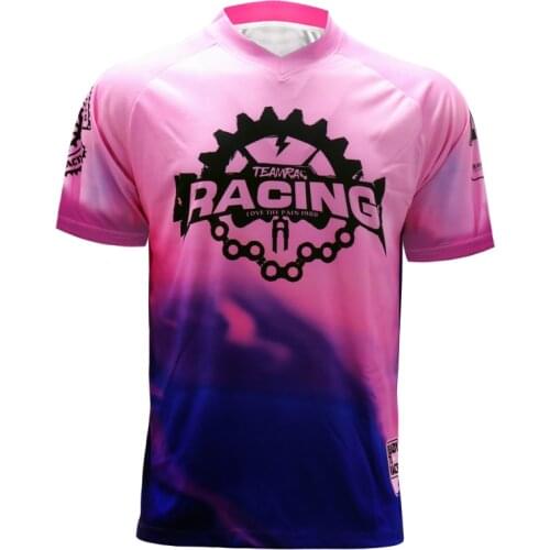 Quick Dry MTB Cycling Jersey Short Sleeve MTB Road Bike Shirts Mountain Bicycle Wear Maillot Ciclismo Clothing