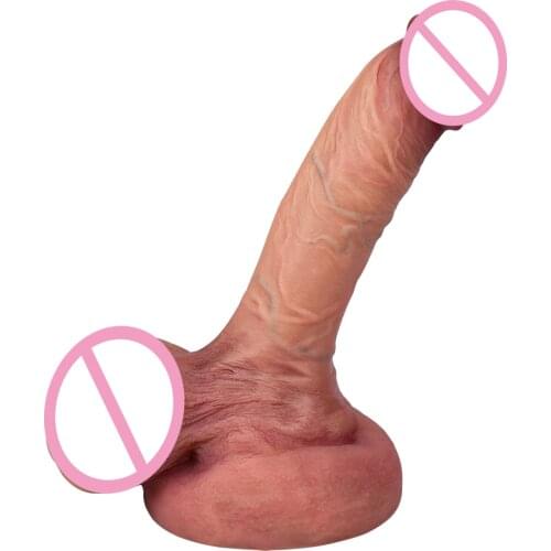 Simulation Dildo Lifelike Penis with Big Sucker G-spot Vaginal Stimulator Anal Plug Adult Products Butt Plug Sex Toys for Couple