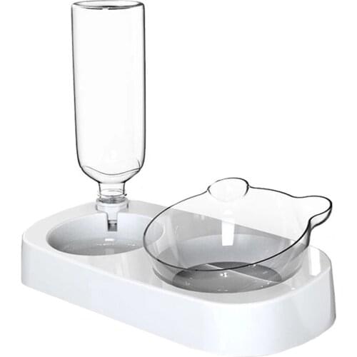 Cat Bowl Dog Water Feeder Bowl Cat Kitten Drinking Fountain Food Dish Pet Bowl Goods Automatic Water Feeder For Cat Dod