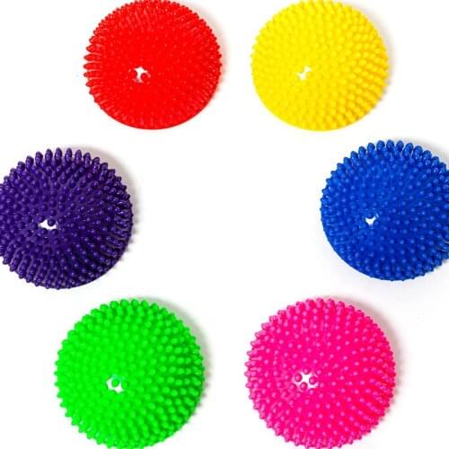 Yoga Ball PVC Inflatable Massage Point Half Fit Ball Balance Trainer Stabilizer GYM Fitness Balancing Ball