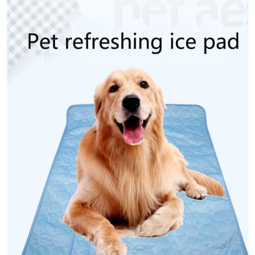 Dog Mat Cooling Summer Pad Mat For Dogs Cat Blanket Sofa Breathable Pet Dog Bed Summer Washable For Small Medium Large Dogs Car