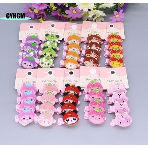 Wholesale teeth metal hair comb clips claw hairpins for kids cute hair clips headwear Hair Accessories R02