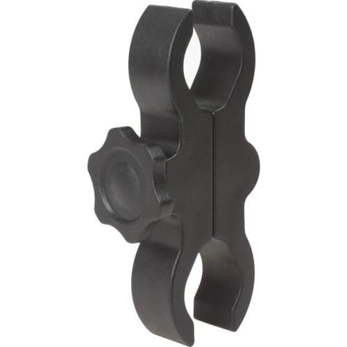 Plastic Durable & Adjustable Bike Flashlight Mount Bicycle Torch Holder Handlebar LED Flashlight Mount Bracket Barrel Clamp