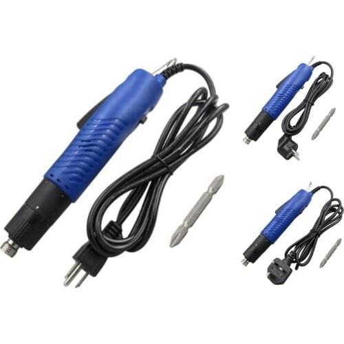 Handheld Corded Electric Screw Driver Adjustable Torque 1/4-inch Screw Bit Repair Tool