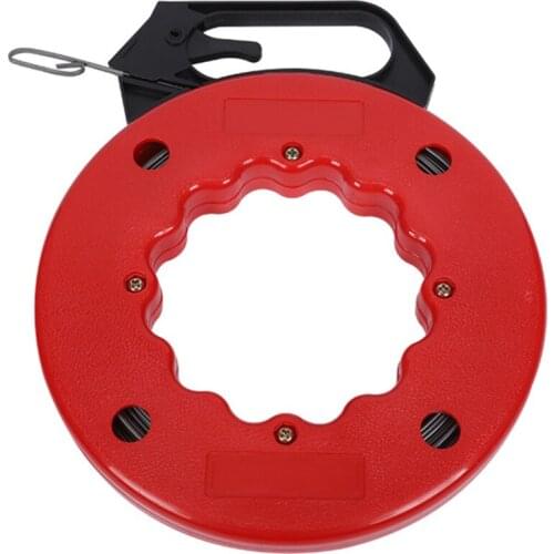 Ducting Rodder Cable Puller Conduit Drywall Threader Fish Shape Electrician Underpass Made Of Steel Wire Power Tool Accessories