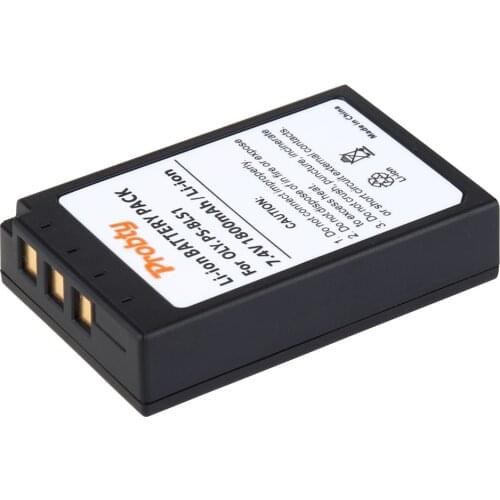 Probty PS-BLS1 BLS-1 Camera Battery for Olympus Evolt E-410 E-420 E-450 E-600 E-620 & PEN E-P1 E-P2 E-P3 E-PL1 E-PL3 E-PM1
