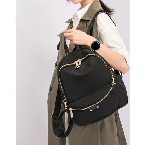 Womens Backpack 2021 New Fashion Oxford Kawaii Female Mini School Travel Fabric Bag Small Cute Bags for Women