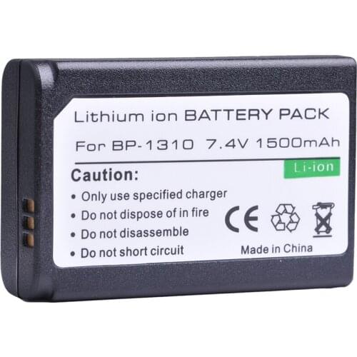 AsperX 1pcs 1500mAh BP-1310 BP 1310 BP1310 Battery for Samsung NX5 NX10 NX100 NX11 NX20 Cameras Battery
