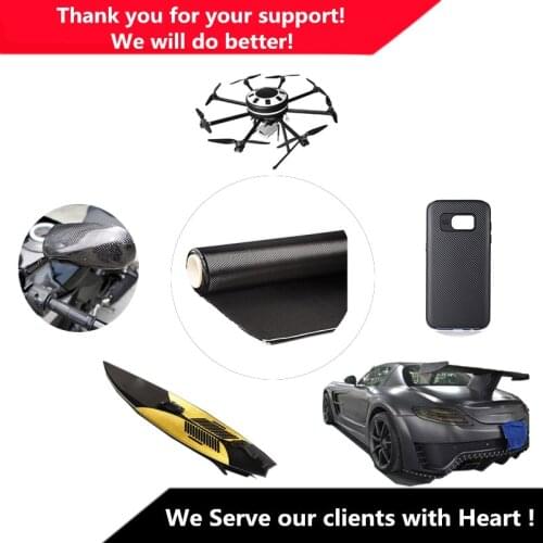 3K Real Carbon Fiber Fabrics Twill 200g/m2 For Car Parts And Airplane Models 1 meter length