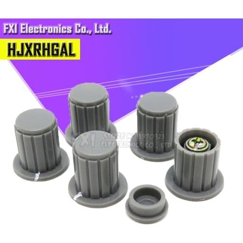 5PCS Grey knob button cap is suitable for high quality WXD3-13-2W - turn around special potentiometer knob