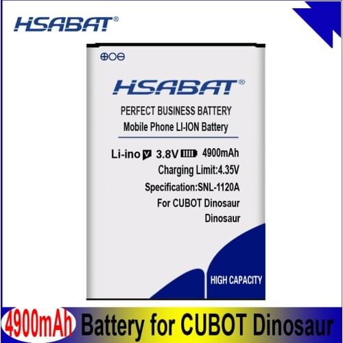 HSABAT 4900mAh Dinosaur Battery for CUBOT Dinosaur Batteries
