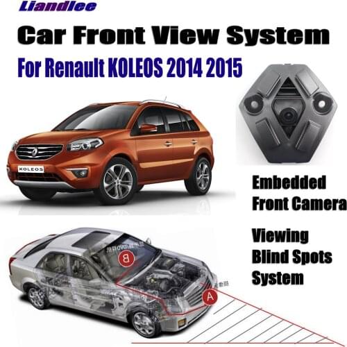 Car Front View Camera For Renault KOLEOS 2014 2015 Not Rear View Backup Parking Camera HD CCD Night Vision