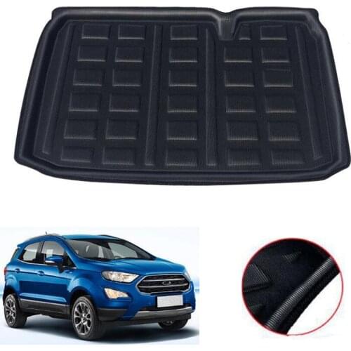 Car Rear Cargo Boot Liner Trunk Mat Car Styling Accessories For Ford Ecosport 2018 2019
