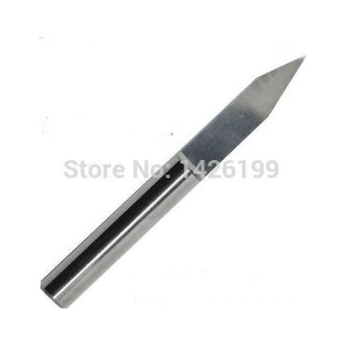 Free Shipping 10PCS 4mm 20 Degree 0.2MM End mill Carbide PCB CNC Engraving Bits ,Engrave Wood Acrylic PVC Metal tool
