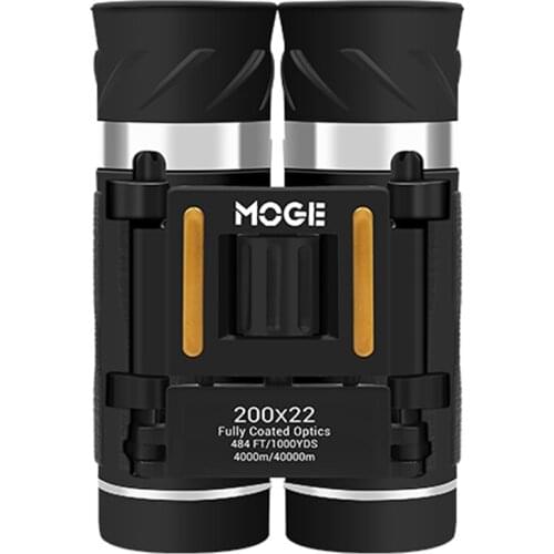 200X22 New HD Binoculars 40000m Telephone Telescope High-magnification Portable Camping Miniature Binoculars