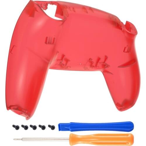 EXtremeRate Custom Replacement Grip Bottom Shell Back Housing Back Shell Cover for PS5 Controller