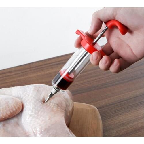 Flavor needle Turkey pork bbq steak meat sauces syringes marinades kitchen accessories Spices cooking tools kitchen gadgets beef