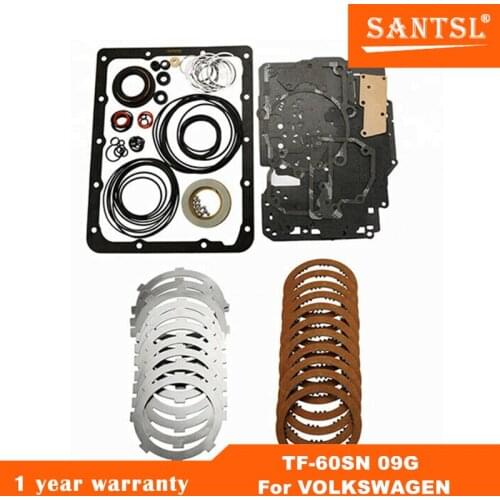 TF-60SN 09G Transmission Master Rebuild kit For VOLKSWAGEN Transpeed T12900D