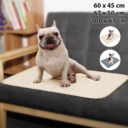 Dog Training Mat Washable Puppy Pee Pads Reusable Quick Absorption Dogs Urine Mat Changing Mat with Waterproof Non-Slip Backing