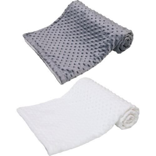 Baby Appease Blanket Soft Bubble Flannel Newborn Swaddling Wrap Sleeping Quilt Bedding 100x75cm