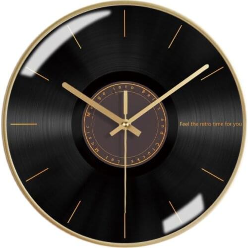 Nordic Silent Wall Clock Metal Modern Kitchen Living Room Creative Luxury Wall Clocks Home Decor Relogio De Parede Gift FZ723