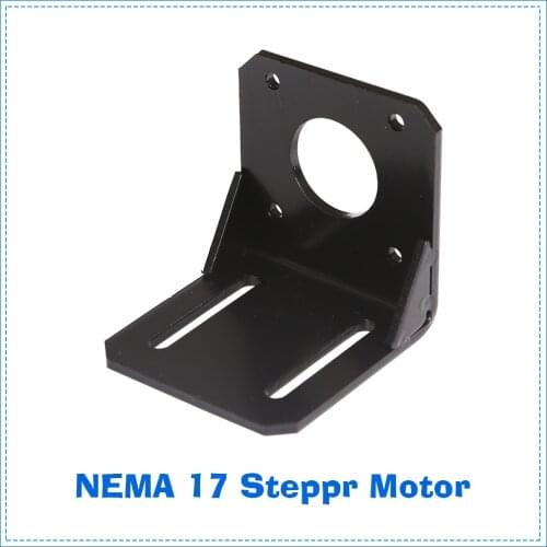 NEMA 17 Steppr Motor Accessories Bracket Support Mounting L Type Bracket Mount 42 Stepping Stepper Motor Nema17 Motor Holder