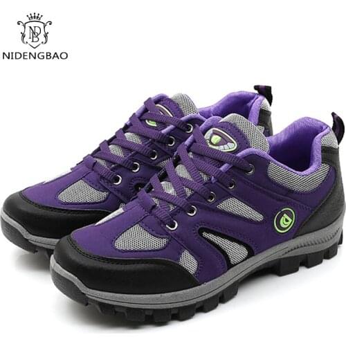 NEW Women Hiking Shoes Mountain Climbing Shoes Sneakers Light Camping Travel Sports Sneakers Waterproof Woman Trekking Boots