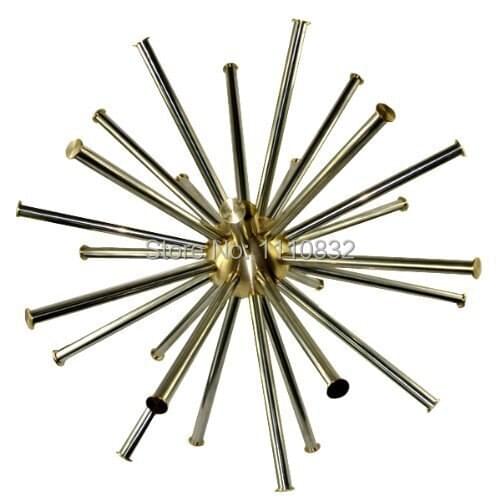 New 2" DN50 Brass Crystal Ball Stainless Steel Manifolds Dandelion Fountain Nozzle Sprinkler Spray Head Garden Pond