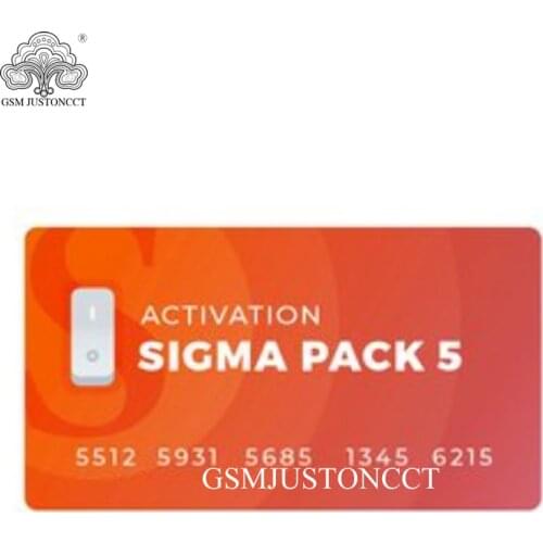 Sigma pack5 code for sigma key and sigma box for huawei