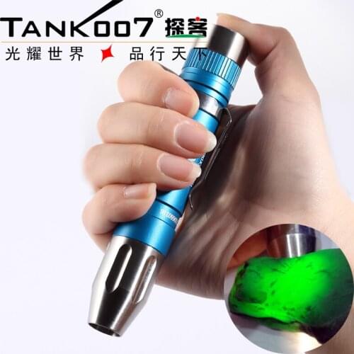 TANK007 J6 CREE 280lumen White Yellow Light gemstone-appraiser Jewelry jade Expert LED Flashlight FREE Shipping