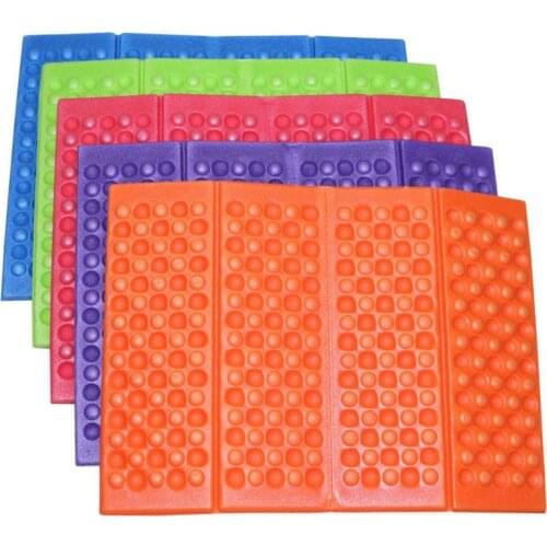 Outdoor Foldable Small Cushion Portable Mat Picnic Ultra-light Moisture-proof Waterproof Pad Climbing K2G2