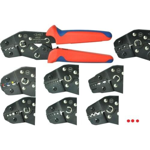 Factory supply china ratchet crimper DN series heavy duty crimping tool for different types of terminals carbon steel crimper