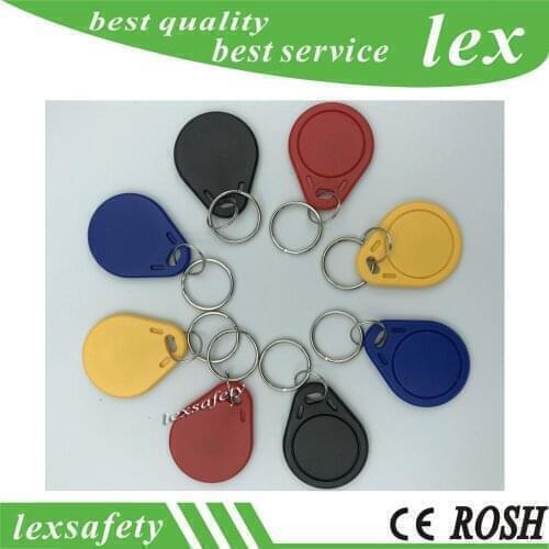 100PCS FUID Smart Chip Card RFID One-Time Writable Copy Clone Copier Duplicator Badge 13.56Mhz Keychain