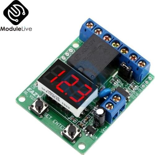 12V DC Charging Discharge Voltage Monitor Test Relay Switch Control Board Module